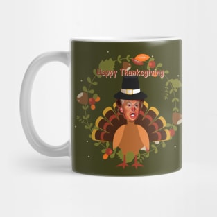 thanksgiving trump turkey funny donald trump Mug